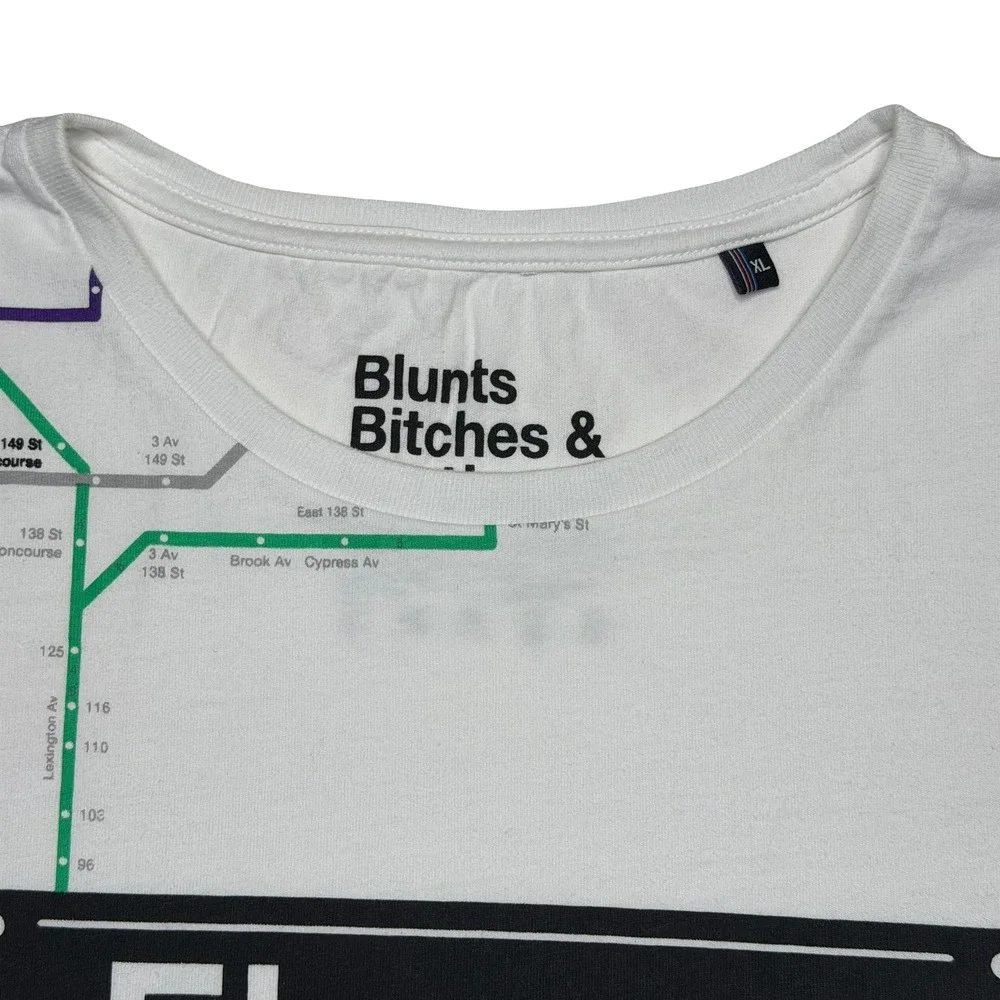 Blunts b*tches forties Brooklyn NY streetwear shirt‎